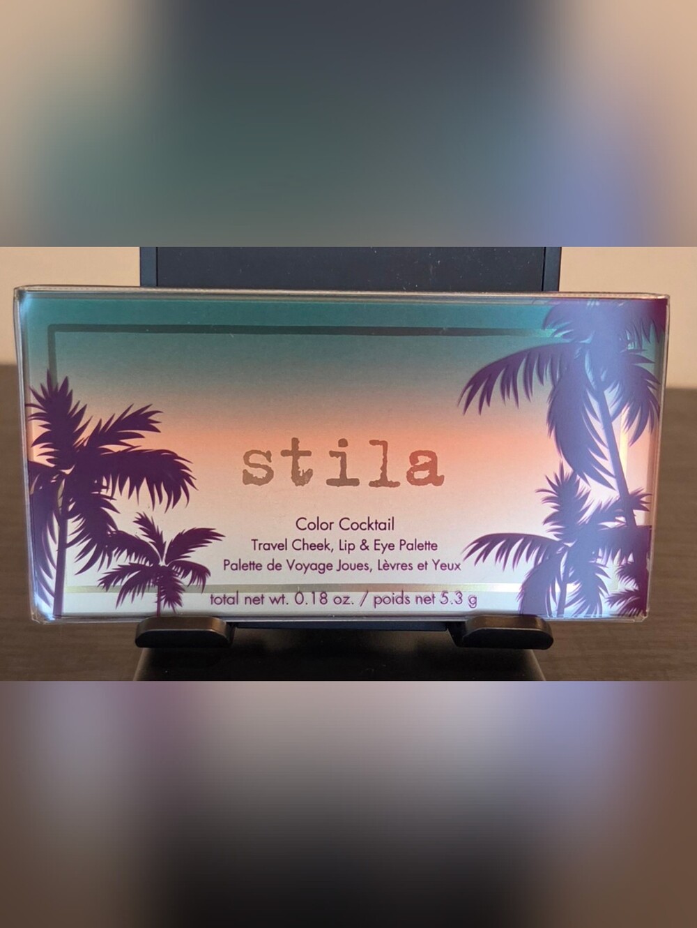 Stila Color Cocktail Travel Cheek Lip & Eye Palette Makeup Palette Tropical- NEW